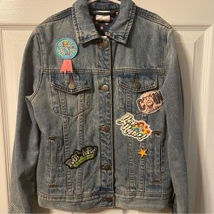 Disney Pixar Toy Story 4 Denim Jacket Girls Size 7/8